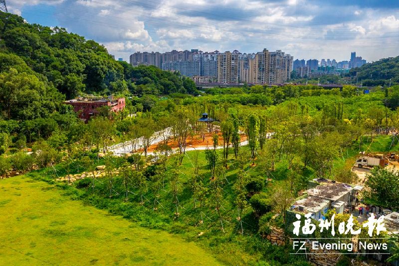 登云水库、李园天桥附近新增两处生态公园