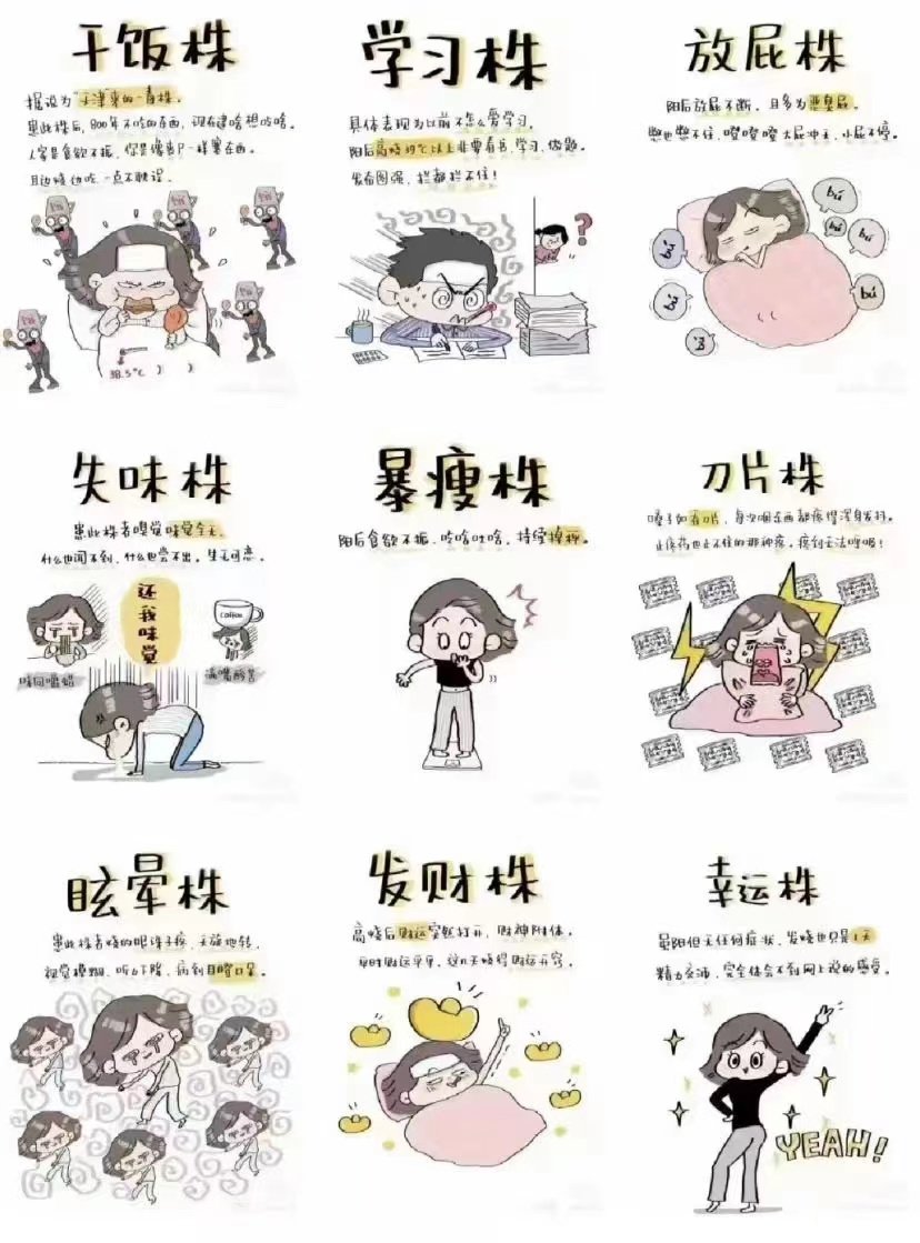 “干饭株”“放屁株”“刀片株”“暴瘦株”……专家提醒：“温和的毒株”不存在 ！